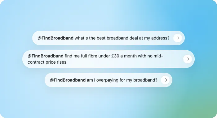FindBroadband prompts in ChatGPT